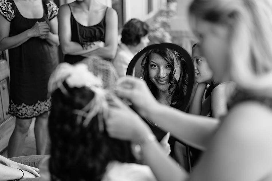 a sunny summer Gervasi Vineyard wedding in Canton, Ohio captured on film by Cleveland wedding photographer Hunter Photographic