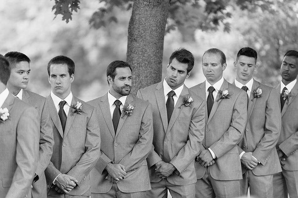 a sunny summer Gervasi Vineyard wedding in Canton, Ohio captured on film by Cleveland wedding photographer Hunter Photographic