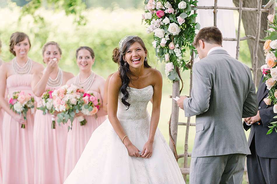 a sunny summer Gervasi Vineyard wedding in Canton, Ohio captured on film by Cleveland wedding photographer Hunter Photographic