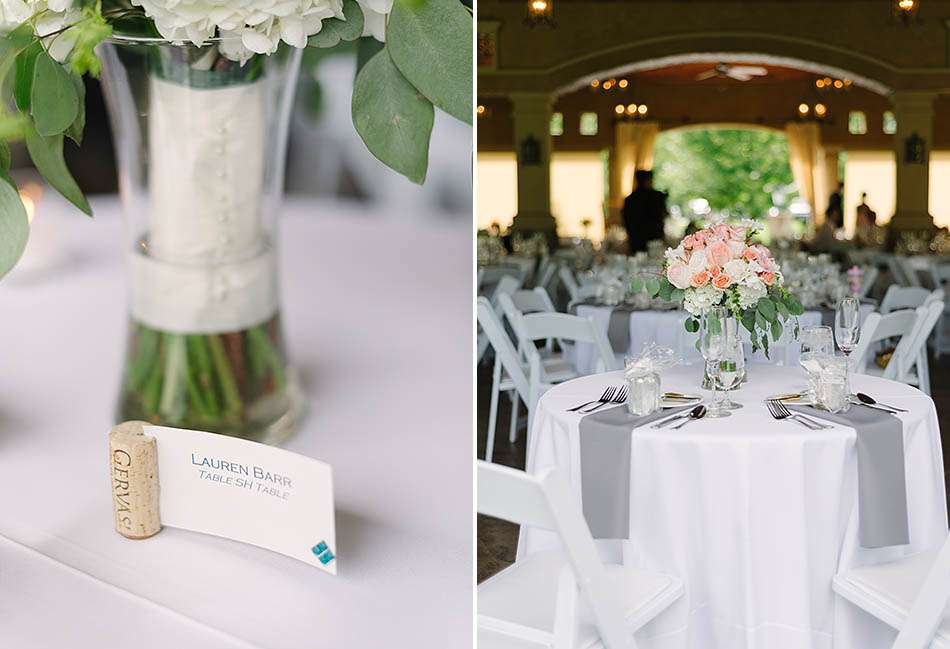 a sunny summer Gervasi Vineyard wedding in Canton, Ohio captured on film by Cleveland wedding photographer Hunter Photographic