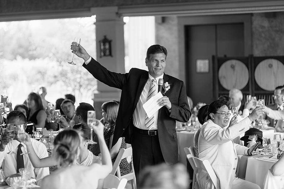 a sunny summer Gervasi Vineyard wedding in Canton, Ohio captured on film by Cleveland wedding photographer Hunter Photographic