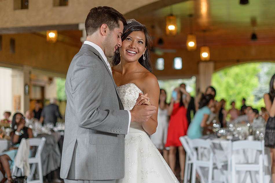 a sunny summer Gervasi Vineyard wedding in Canton, Ohio captured on film by Cleveland wedding photographer Hunter Photographic