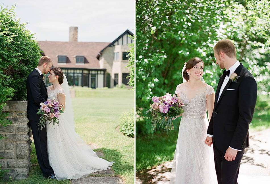First look at Kirtland Country Club by Cleveland wedding photographer Hunter Photographic