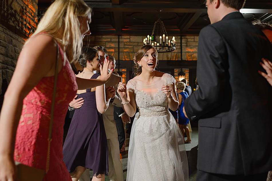 Anna and Bryan wedding reception at Kirtland Country Club by Hunter Photographic