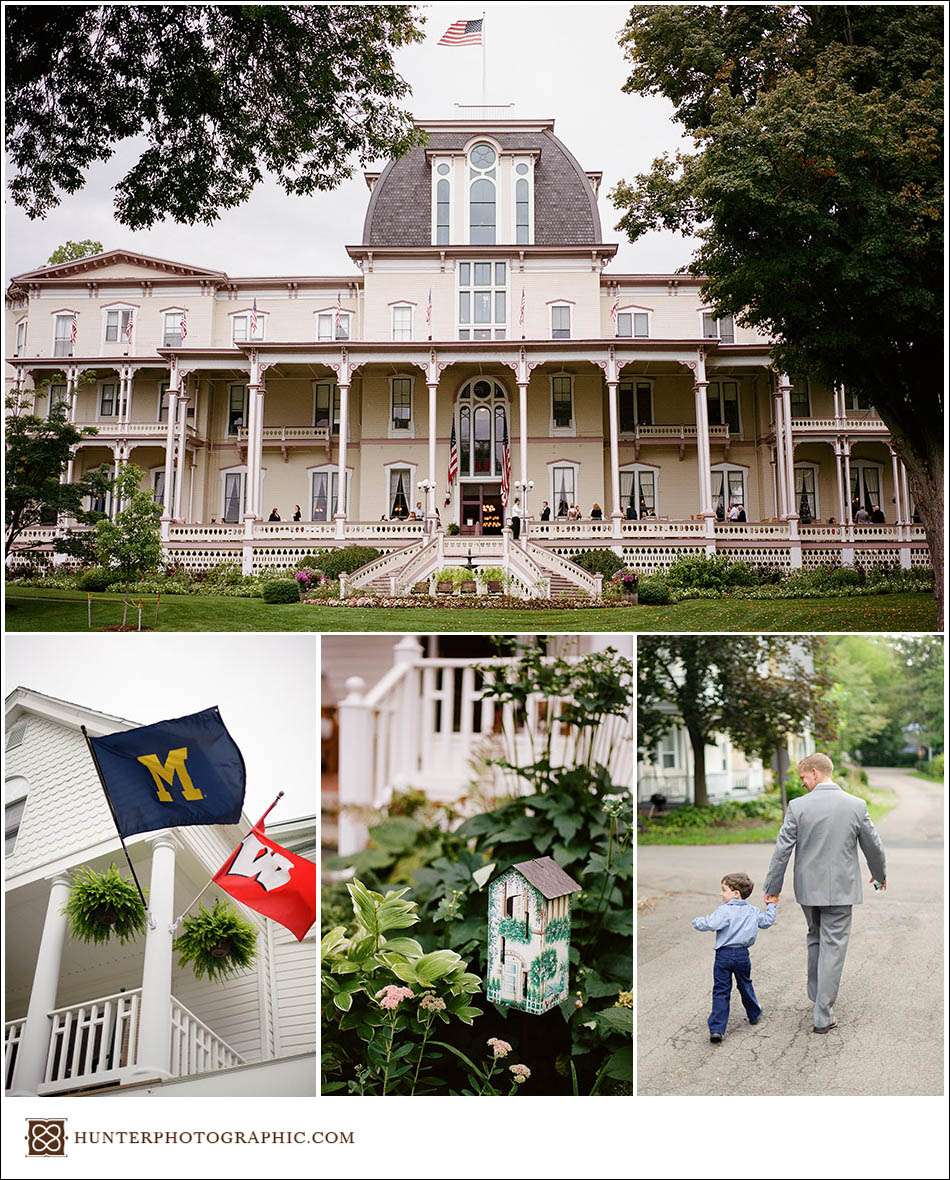 Katie and Mischa's victorian-inspired wedding in Chautauqua, New York