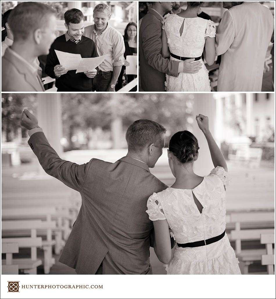 Katie and Mischa's victorian-inspired wedding in Chautauqua, New York