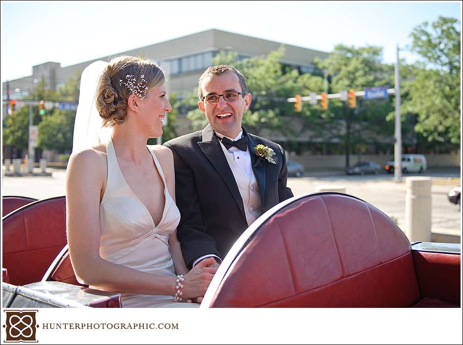 Ethan and Jamie's wedding at Cleveland's Glidden House