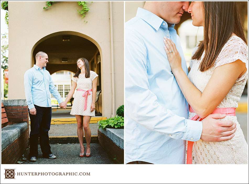 Lakeside, Ohio summer engagement session with Renee and Cheney