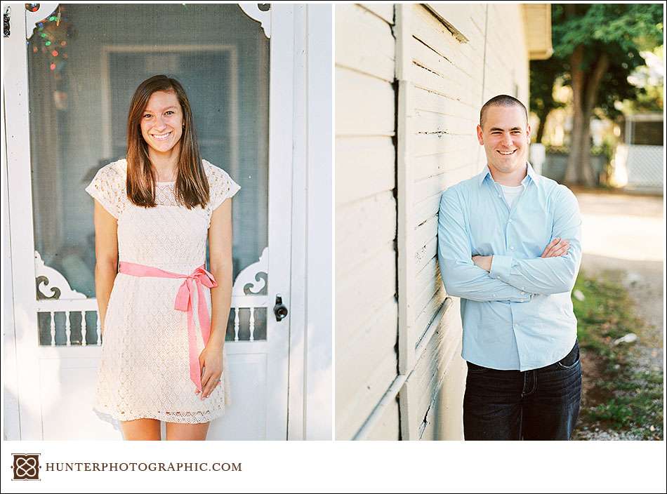 Lakeside, Ohio summer engagement session with Renee and Cheney