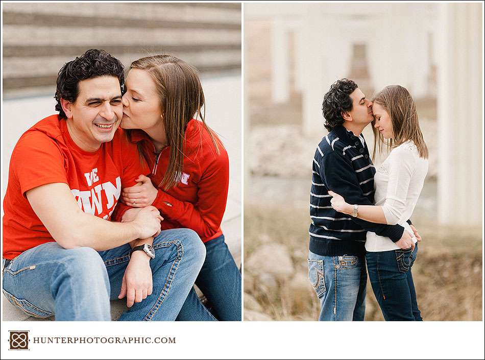 Laura and John - Cleveland winter engagement and love found