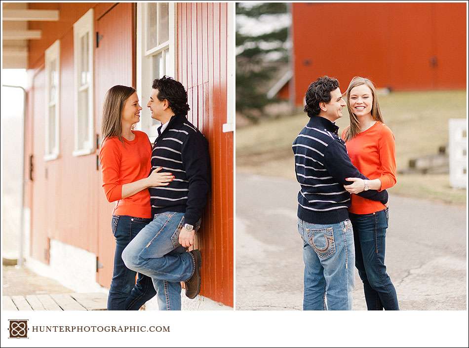 Laura and John - Cleveland winter engagement and love found