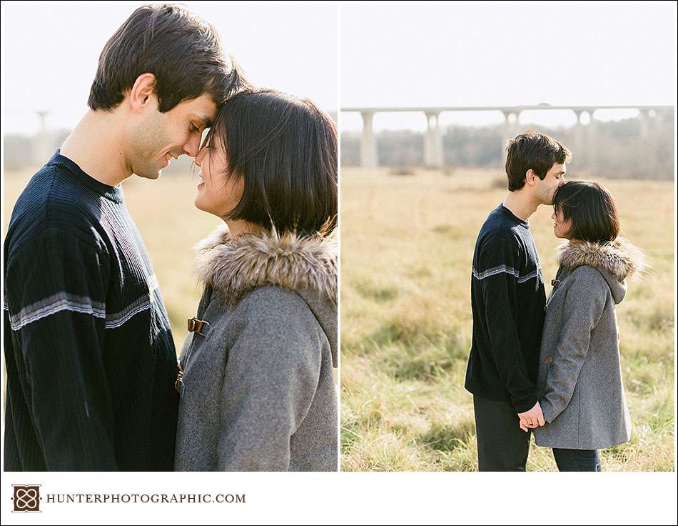 Makiko & Dylan - engagement photos south of Cleveland