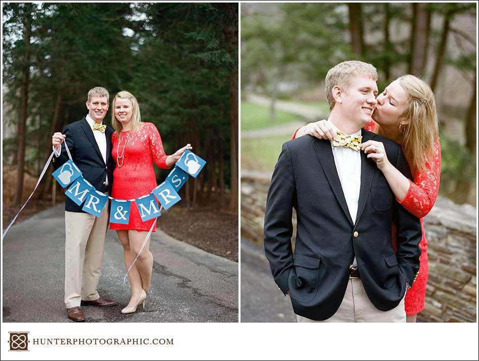 Meredith Gibson and Hunter Cavell engagement session