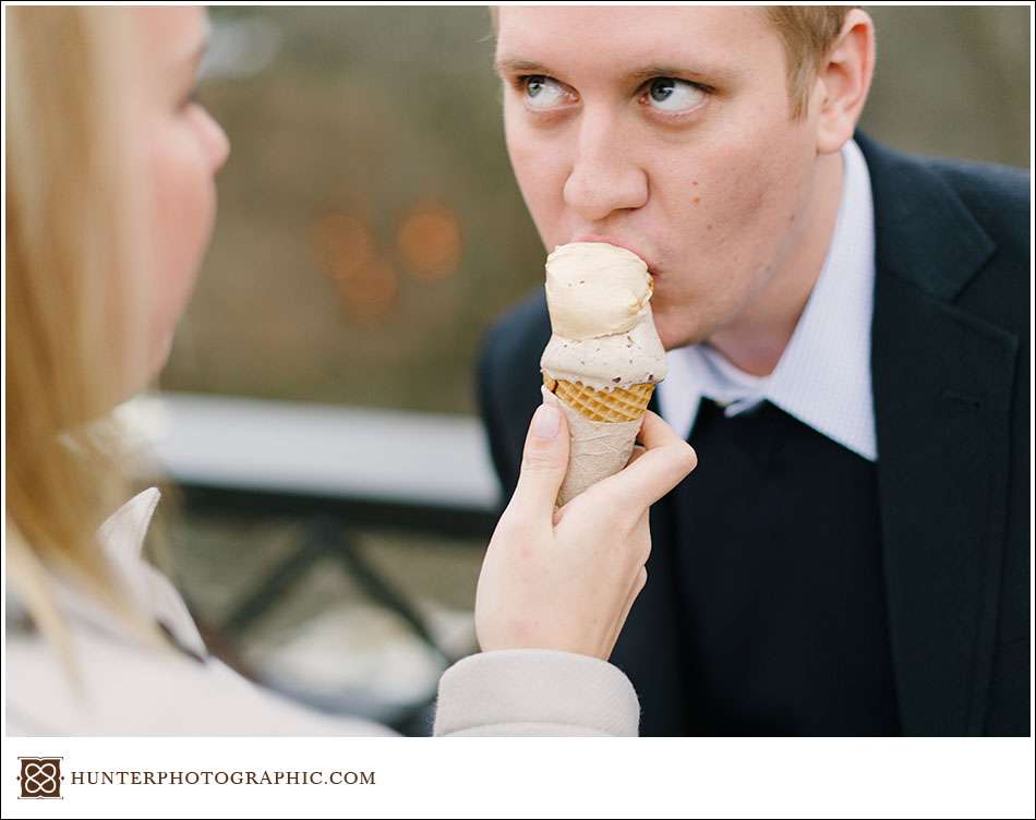 Meredith Gibson and Hunter Cavell engagement session