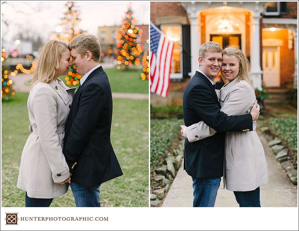 Meredith Gibson and Hunter Cavell engagement session