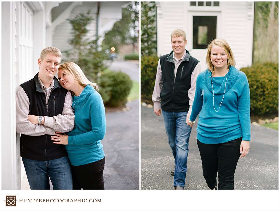Meredith Gibson and Hunter Cavell engagement session