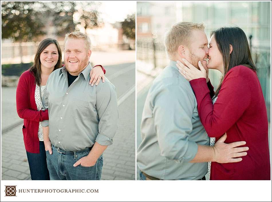 Torri Mimms and Lucas Yousko engagement session